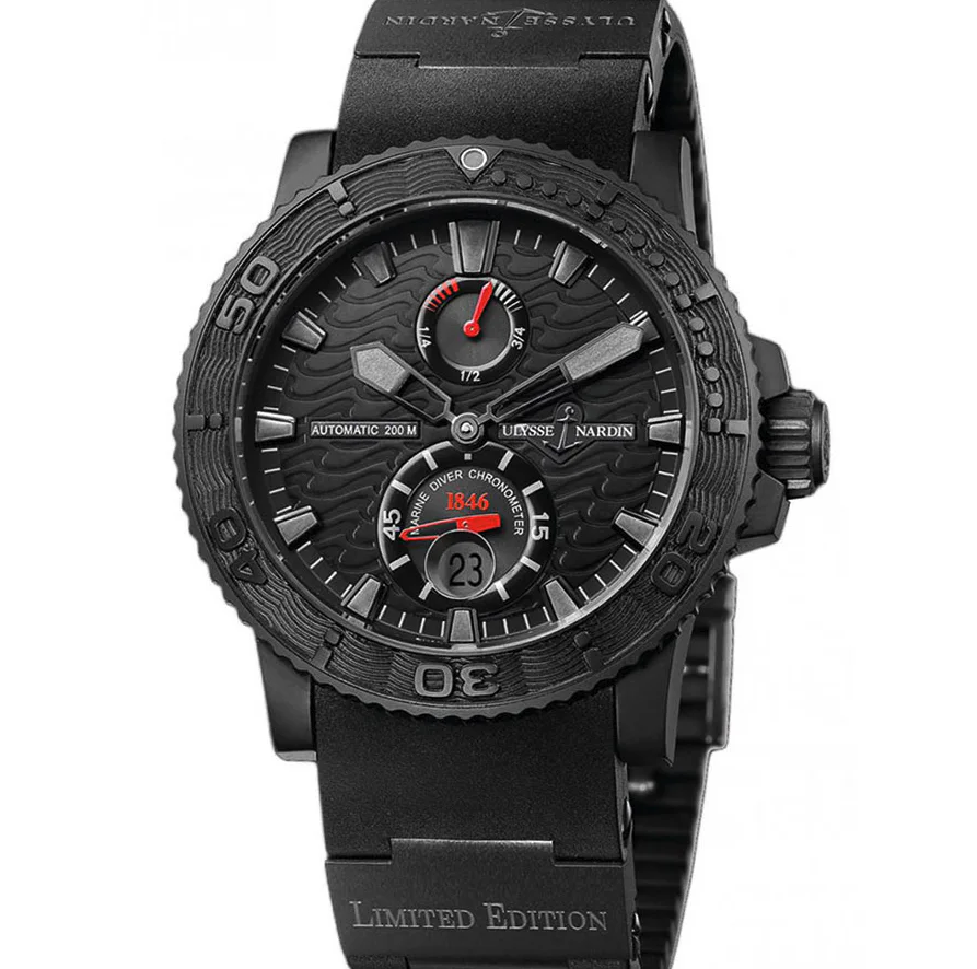 Ulysse Nardin Diver Black Ocean Marine Diver